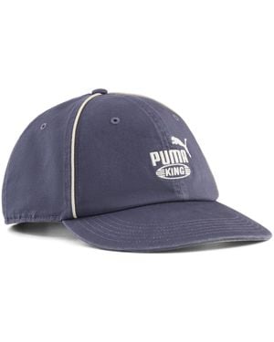 PUMA Cappellino Da Baseball King, Accessori, Grigio - Blu