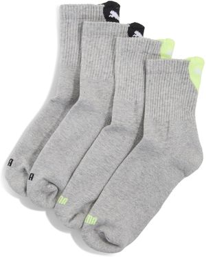 PUMA Heart Kurze Crew-Socken 2Er-Pack Damen, Accessoires - Grau
