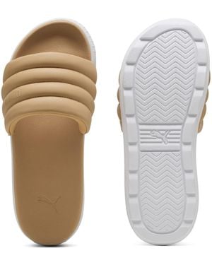 PUMA Karmen Puffy Slides - Brown