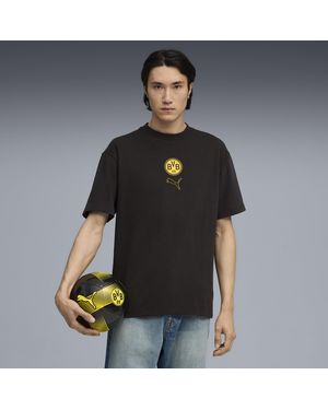 PUMA Borussia Dortmund Ftblstatement Cellerator T-Shirt Herren, Kleidung, /Gelb Sizzle - Schwarz