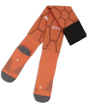 PUMA Manchester City Graphic Goalkeeper Socks - Orange