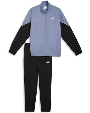 PUMA Woven Colourblock Tracksuit - Grey