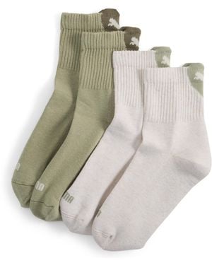 PUMA Heart Korte Damessokken (Set Van 2) Maat - Groen