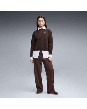 PUMA Loungewear Fleece Trainingspak Voor Maat - Zwart
