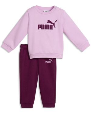 PUMA Chándal Essentials Minicats De Felpa Infantil, Accesoiros, Rosa - Morado