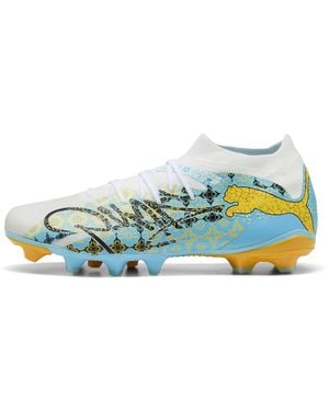 PUMA Chaussures De Football Future 9 Match Playmaker Fg/ag E - Bleu