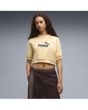 PUMA Elevated Essentials Relaxed Sweatshirt - Natural