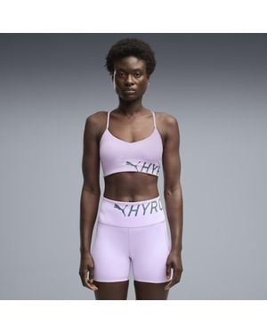 PUMA X Hyrox Strappy Pwrmode Sports Bra - Purple