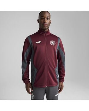 PUMA Manchester City ftblNRGY+ Jacke - Rot