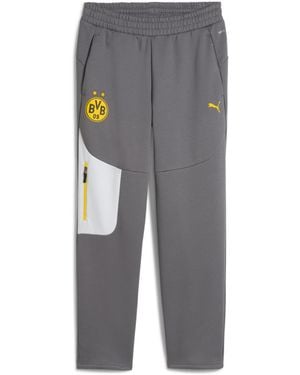 PUMA Pantalones De Chándal Borussia Dortmund Tech Para Hombre - Gris