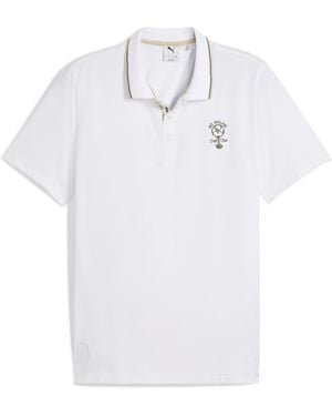 PUMA X Ac Milan Golfpolo Herren - Weiß