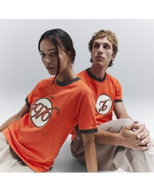PUMA Mclaren Racing James Hunt Ringer T-Shirt - Red