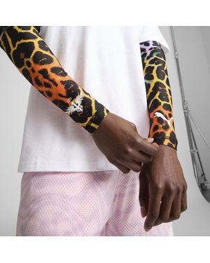 PUMA Melo Alien Skin Basketball Arm Sleeves - Pink