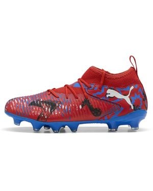 PUMA Future 8 Match Playmakers Fg/Ag Fußballschuhe Teenager, Schuhe, /Schwarz/Ultra Blau - Rot