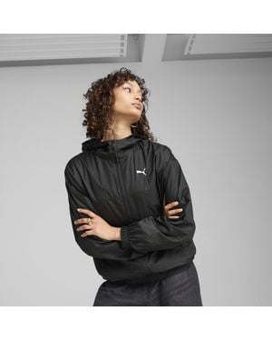 PUMA Essentials Relaxed Windbreaker Jacket - Black