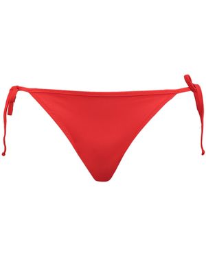 PUMA Swim Bikini Bottoms Side Tie - Red
