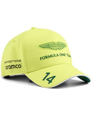 PUMA X Aston Martin Aramco F1Â Team Replica Alonso Baseball Cap - Yellow