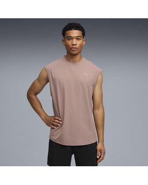 PUMA Run Coolcell Ärmelloses Singlet Herren, Kleidung - Grau