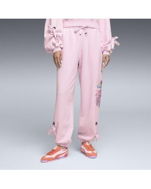 PUMA X Care Bears X Sesame Street Relaxed Fleece Pants - Pink