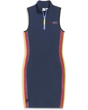 PUMA Nyc Running Laps Dress - Blue