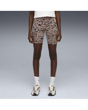 PUMA Leggings Cortos Graphic Con Estampado Animal Juveniles, Ropa - Neutro