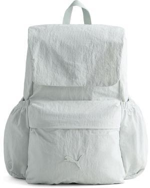 PUMA Zaino Piccolo Essentials Her 12 L, Accessori, Verde - Grigio