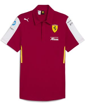 PUMA Scuderia Ferrari Lmh Replica Polo Herren - Rot