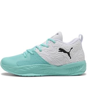 PUMA Court Pro 3 Mid Basketballschuhe Schuhe - Blau