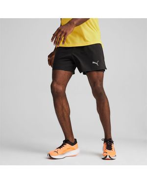PUMA Run Velocity Ultraweave 2-In-1 Running Shorts - Black