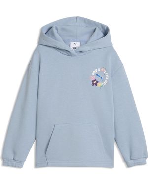 PUMA Sudadera Con Capucha X Dora The Explorer De Corte Holgado Para Niños, Accesoiros, Azul