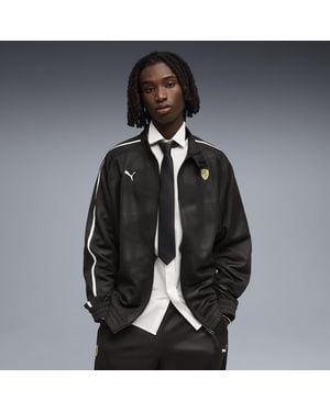 PUMA Scuderia Ferrari T7 Oversized Track Jacket - Black