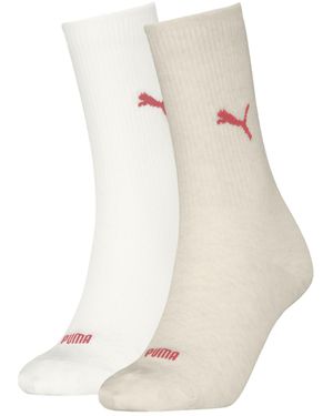PUMA Licence Classic Socken 2Er-Pack Damen - Weiß