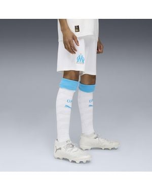 PUMA Olympique De Marseille 25/26 Shorts Teenager, Kleidung, /Azure - Weiß