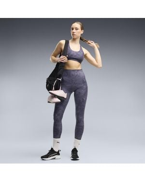 PUMA Cloudspun Ultra Soft High-Waisted Training Tights - Blue
