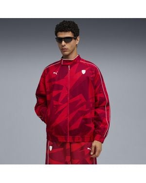 PUMA Scuderia Ferrari Hp 20 Years Of T7 Track Jacket - Red