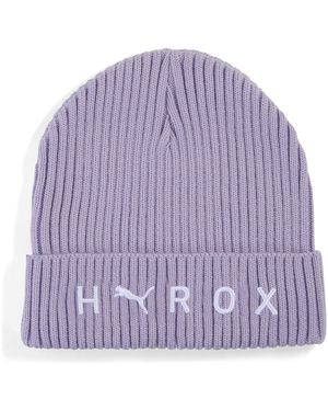 PUMA Gorro Beanie X Hyrox Mid Crown, Accesoiros, Morado