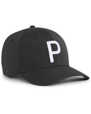 PUMA Heritage P Tech Golf Cap - Black