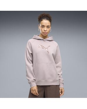 PUMA Essentials Hoodie Met Pailletten Voor Maat - Roze