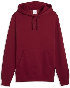 PUMA Essentials No.1 Logo Fleece Hoodie - Red