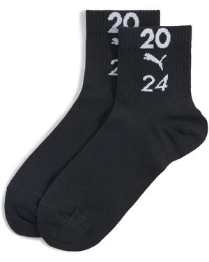 PUMA Licence Kurze Crew Sportsocken (1Er-Pack) - Schwarz