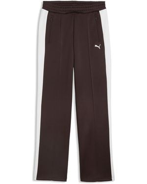 PUMA T7 Always On Straight Track Trousers - Brown