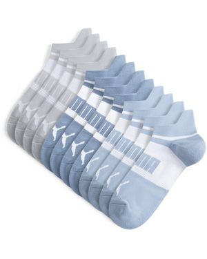 PUMA Terry Low-Cut Socks (6 Pairs) - Blue