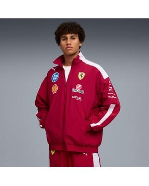 PUMA Scuderia Ferrari 2025 Drivers T7 Oversized Jacket - Red