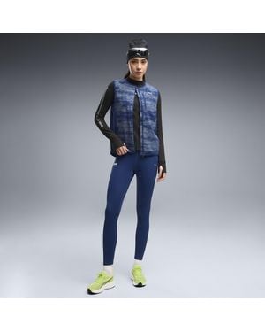 PUMA Brightstride Warmcell Performance Running Insulated Tights - Blue