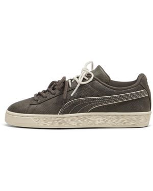 PUMA Suede Bloom Dress-Up Sneakers - Gray