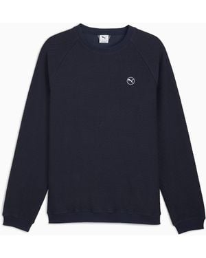 PUMA Boulder 2.0 Golf Crew Neck Dark - Blue