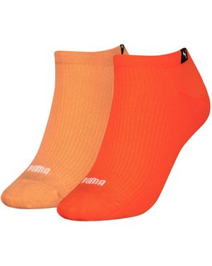 PUMA Sneakersokken Voor - Oranje