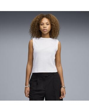 PUMA Her Tanktop Voor Maat - Wit