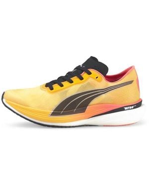 PUMA Deviate Nitroâ Elite 2 Fireglow Running Shoes - Yellow