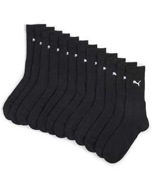 PUMA Chaussettes Hautes E (lot De 12) - Noir